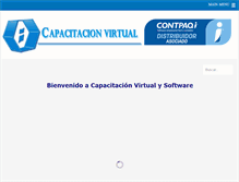 Tablet Screenshot of programascontpaqi.com